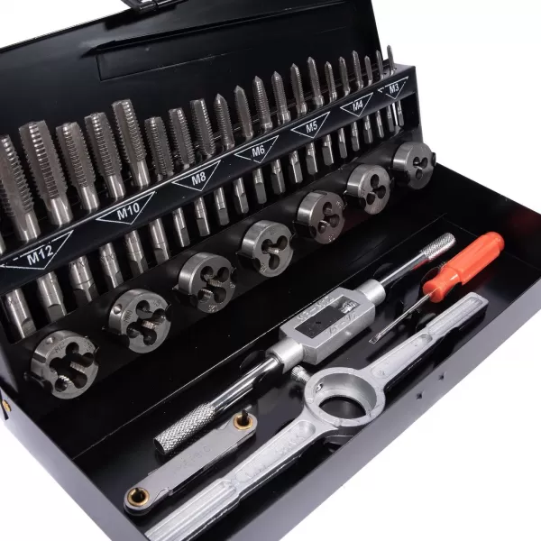 Sada závitníků a závitových oček 32 dílů M3-M12 STAVTOOL P19182