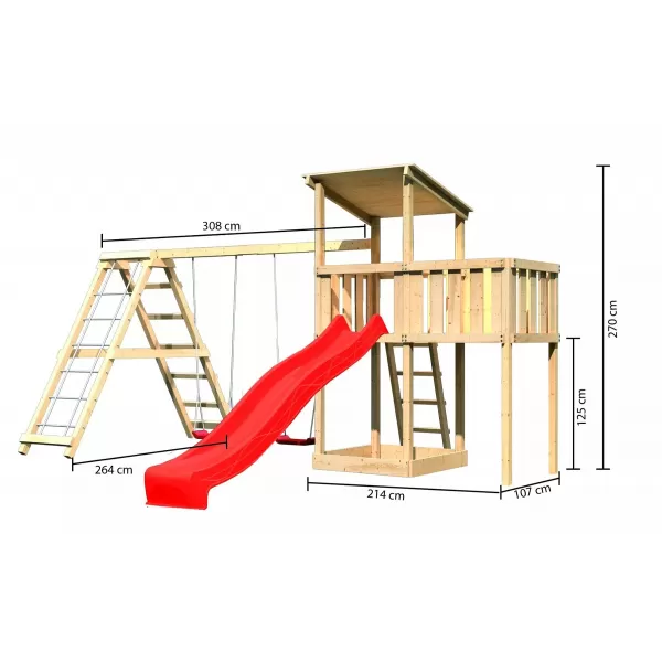 Dětské hřiště KARIBU ANNA 22228 LG3338