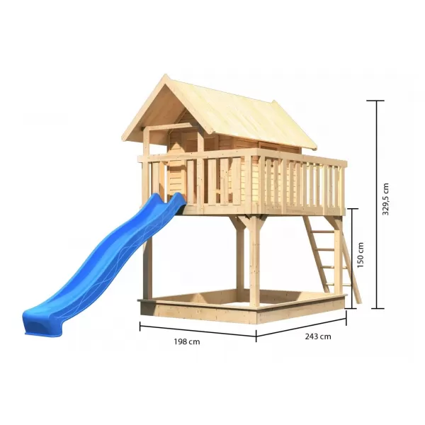 Dětské hřiště KARIBU FIDEL 22352 LG3345