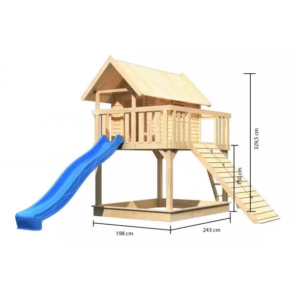 Dětské hřiště KARIBU FIDEL 22369 LG3347