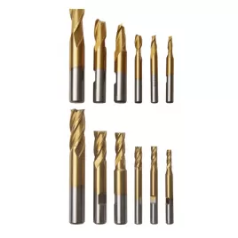 Stopkové frézy HSS – sada 12 ks Optimum 3352250