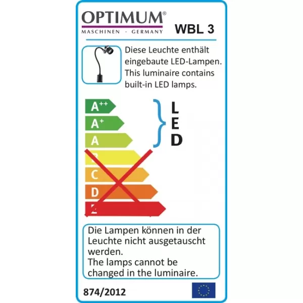 LED pracovní světlo Optimum WBL 3