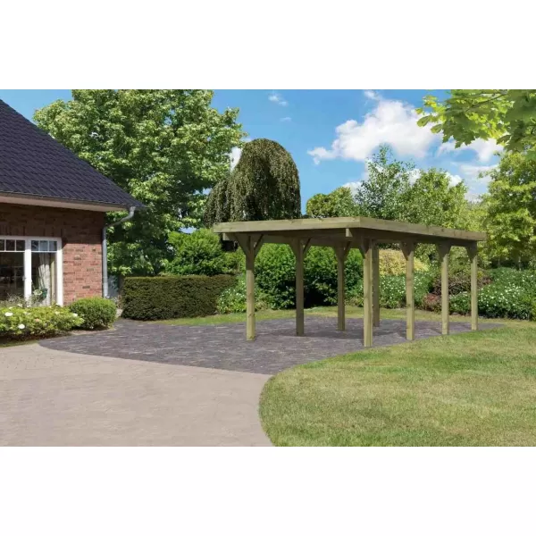 Carport KARIBU CLASSIC 2A 61952 LG3301