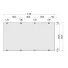 Carport KARIBU CARAVAN 25965 LG3393