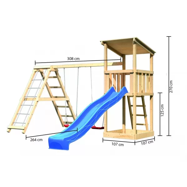 Dětské hřiště KARIBU ANNA 22144 LG3336