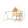 Dětské hřiště KARIBU LUIS 8683 LG3328