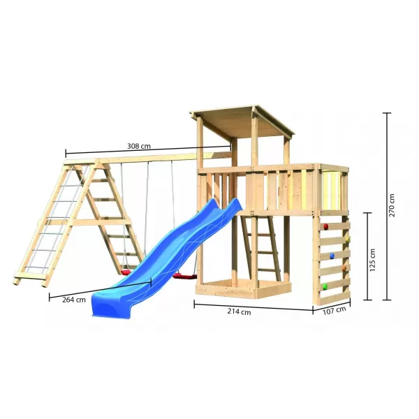 Dětské hřiště KARIBU ANNA 22667 LG3341