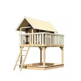Dětské hřiště KARIBU FIDEL 22351 terragrau LG3344