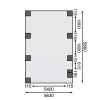 Carport KARIBU CLASSIC 2B 61961 LG3311