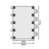 Carport KARIBU CLASSIC 3A 61963 LG3313