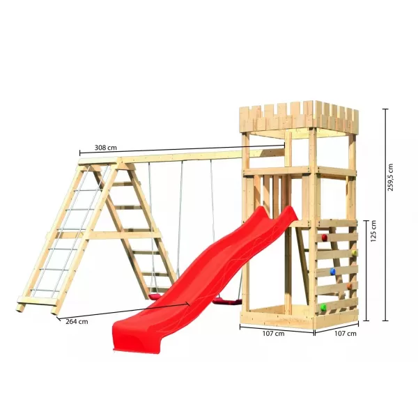 Dětské hřiště KARIBU LÖWENHERZ 20448 LG3326
