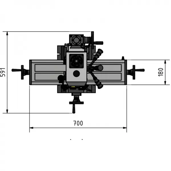 Vrtačko-frézka OPTImill MH 2 DV Optimum 3337126