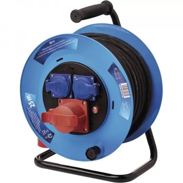 Venkovní prodlužovací kabel na bubnu 230V/25 m EMOS P193250