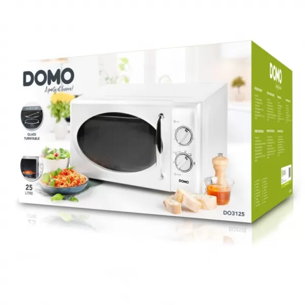 Mikrovlnná trouba retro DOMO DO3125