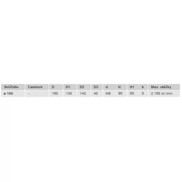 3-čelisťové sklíčidlo s centrickým upínáním průměr 160mm OPTIMUM 3442712