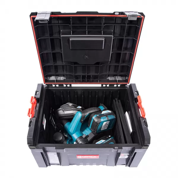 Aku hoblík 18V 2x5,0Ah + nabíječka + box XTline XT102750-2B5B