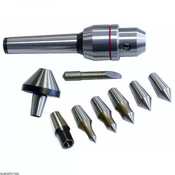 Souprava výměnných středících hrotů MK 2 Optimum 3440732