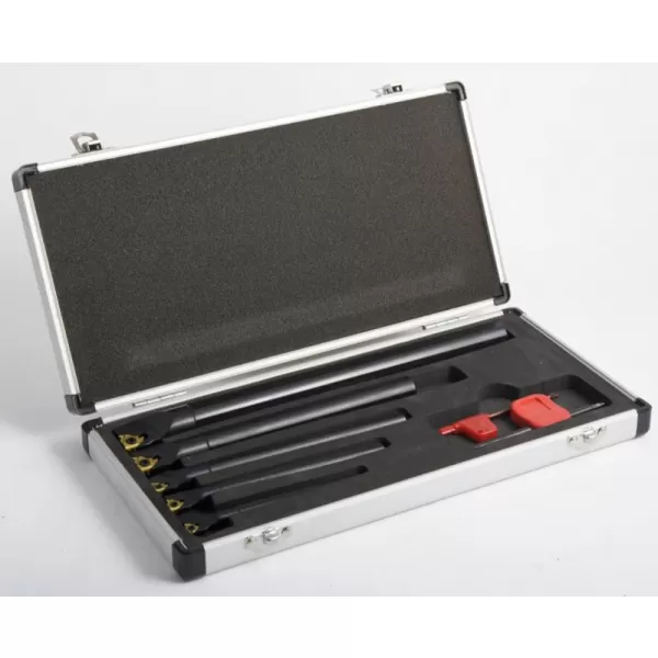 Soustružnické nože HM 8/10/12/16/20mm 5 ks v kufříku OPTIMUM 3441650