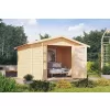 Dřevěný domek KARIBU AMBERG 5 (23600) natur LG3509
