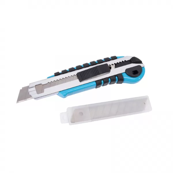 Nůž ulamovací + zásobník C60, 18 mm (10 ks čepelí) Xtline XT19546