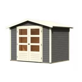 Dřevěný domek KARIBU AMBERG 3 (9222) terragrau LG3505