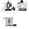 CNC frézka OPTImill F 120X Optimum 3515120