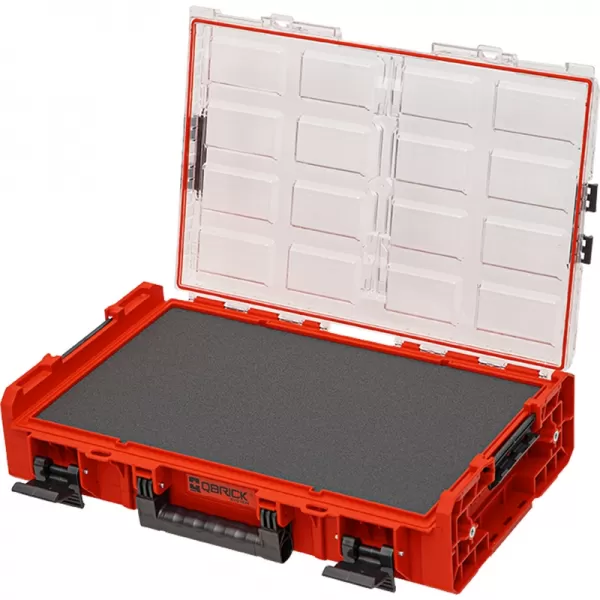 Organizér plastový QBRICK ONE Organizer XL 2.0 MFI Red Ultra 582x387x131 mm P90729