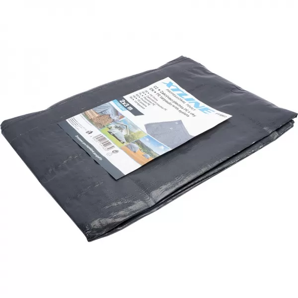 Zakrývací plachta zesílená PE s oky 200g/m2, 8x12 m Xtline P19868