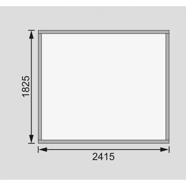 Dřevěný domek KARIBU AMBERG 3 (9222) terragrau LG3505