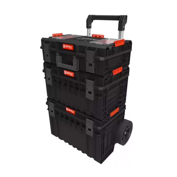 Sada plastových boxů QBRICK ONE CART 2.0 Profi 641x485x836 mm P90650