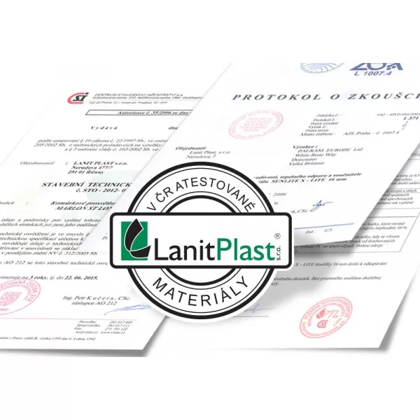 Skleník VITAVIA URANUS 6700 PC 6 mm černý LG3569