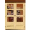 Dřevěný domek KARIBU AMBERG 5 (23601) terragrau LG3510