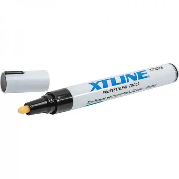 Značkovač permanentní kuličkový - olejový černý XTline XT13336