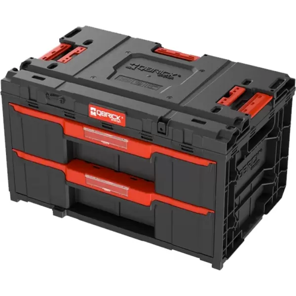 Box s organizérem QBRICK ONE Drawer 2 Toolbox 2.0 2 zásuvky, 587x380x340 mm P90676