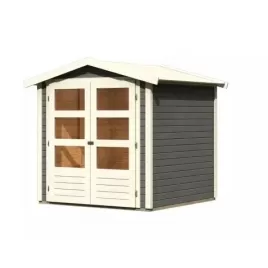 Dřevěný domek KARIBU AMBERG 2 (9221) terragrau LG3503