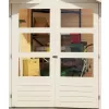 Dřevěný domek KARIBU AMBERG 4 (9223) terragrau LG3507
