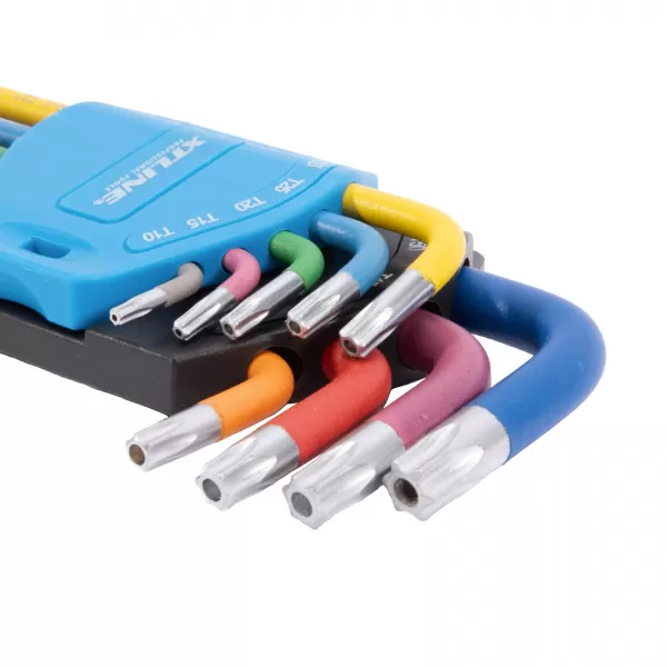 Sada TRX klíčů prodloužených T10-T50, 9 dílů Xtline XT0820