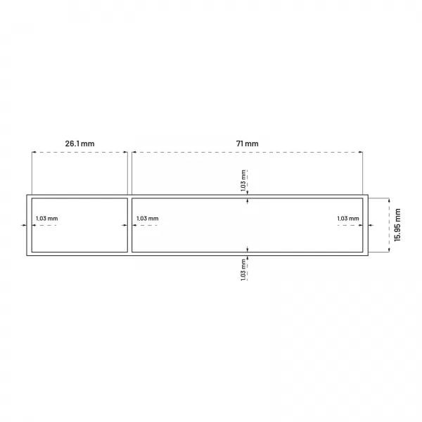 Stahovací lať, 2 libely 3000 mm Xtline XT128300