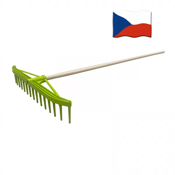 Hrábě plastové na seno s násadou 1600 mm Xtline CH0420
