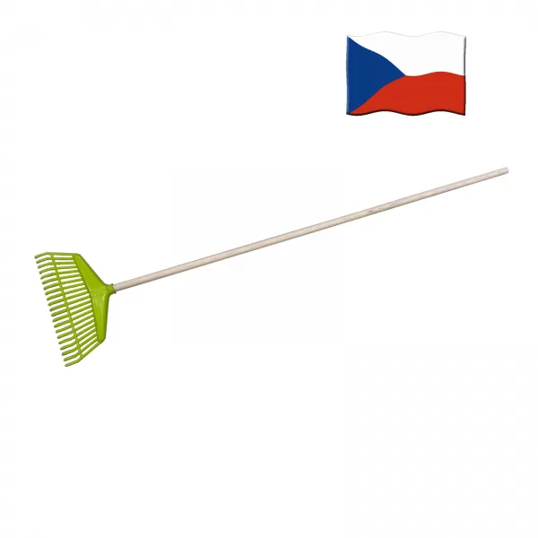 Hrábě plastové švédské s násadou 1400 mm Xtline CH0390