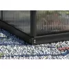 Skleník VITAVIA TRITON 2500 čiré sklo 3 mm černý LG3651