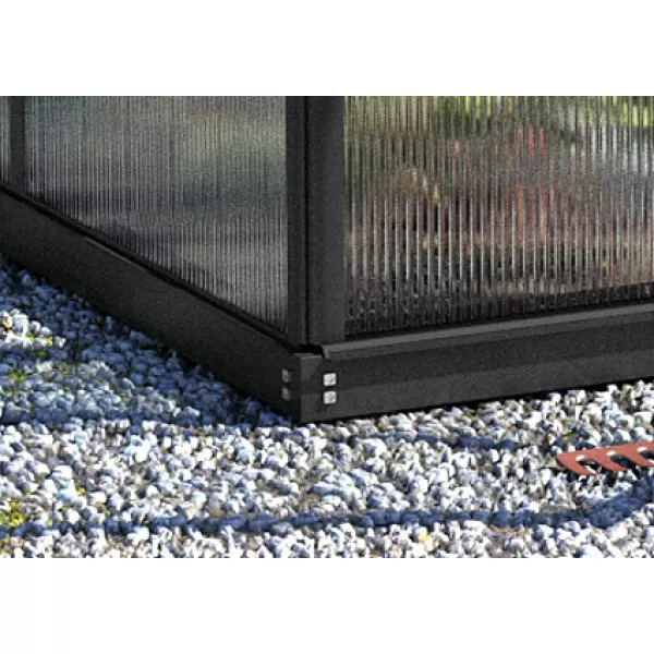 Skleník VITAVIA TRITON 2500 PC 4 mm černý LG3644
