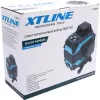 Laser samonivelační křížový 360° + příslušenství, zelený paprsek Xtline XT130540