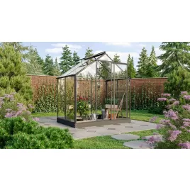 Skleník VITAVIA TRITON 2500 čiré sklo 3 mm černý LG3651