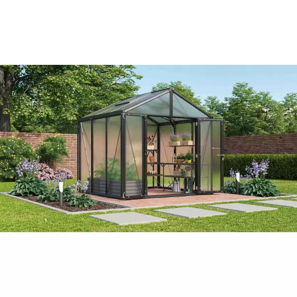 Skleník VITAVIA ZEUS COMFORT 6200 PC 10 mm černý LG3705