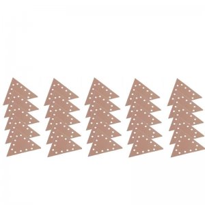 Brusný papír na suchý zip SELECT P80/100/120/150/180 trojúhelník rozměr 290m 5x5ks FLEX 370959