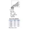 Elektrická ohýbačka plechu Metallkraft MSBM 1520-30 S