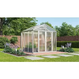 Skleník VITAVIA ZEUS COMFORT 6200 PC 16 mm stříbrný LG3707
