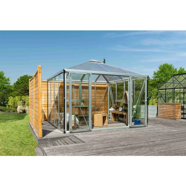 Zahradní skleník VITAVIA FORTUNA stříbrný LG3725