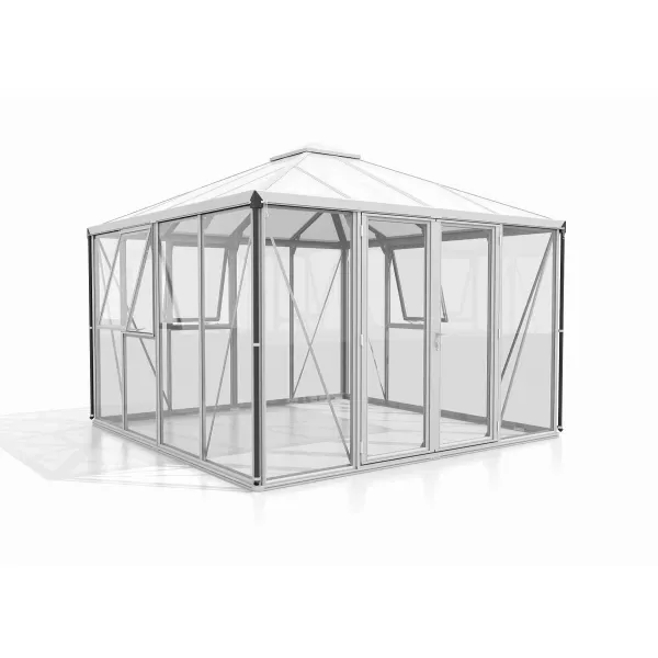 Zahradní skleník VITAVIA FORTUNA stříbrný LG3725